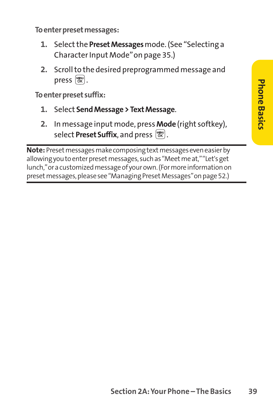 Phone basics | Sprint Nextel LX160 User Manual | Page 51 / 185