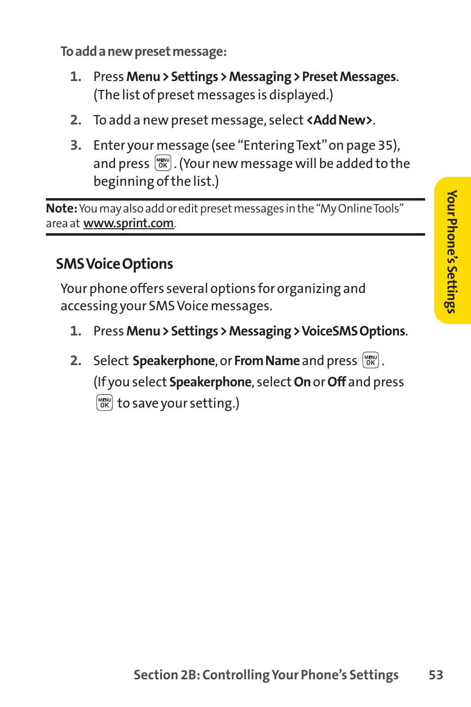 Sprint Nextel LX160 User Manual | Page 65 / 185