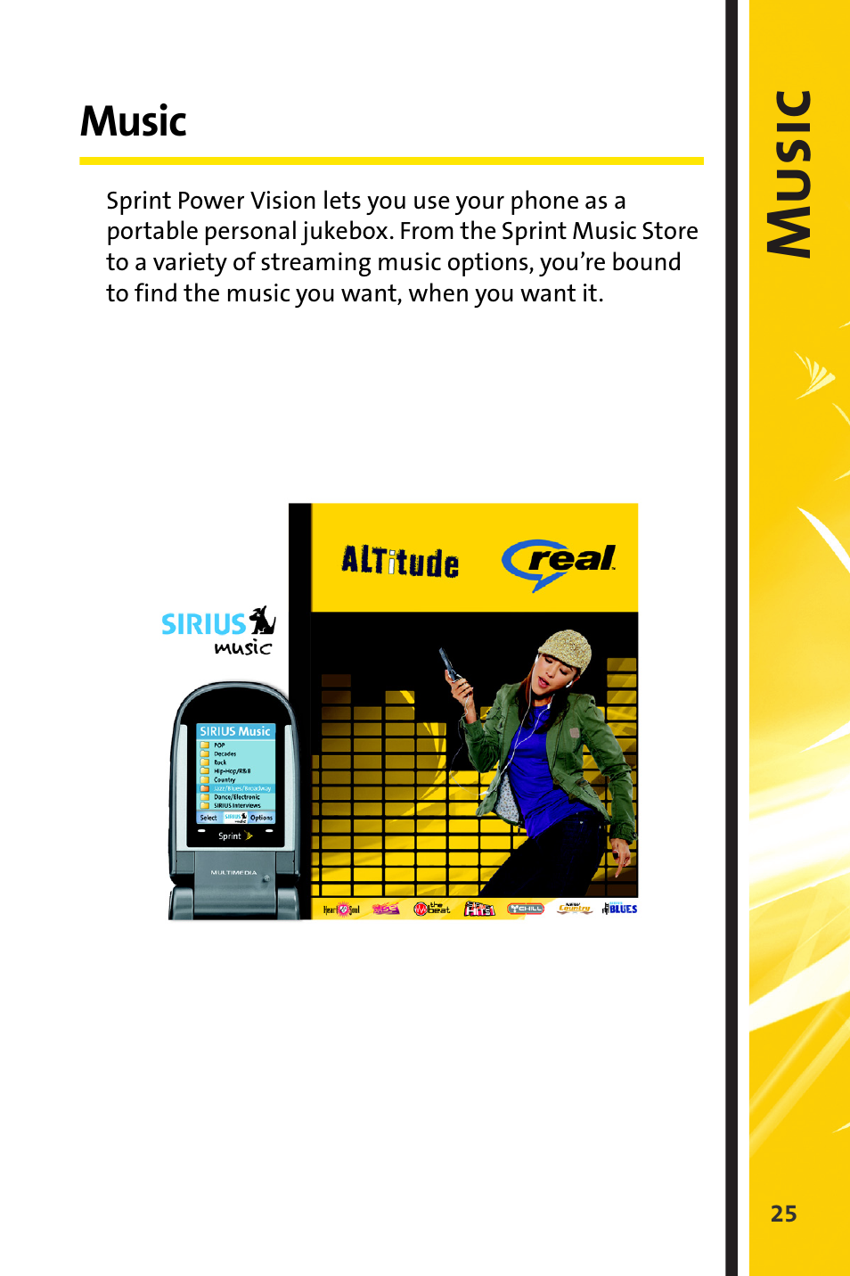 Music | Sprint Nextel m620 User Manual | Page 29 / 64