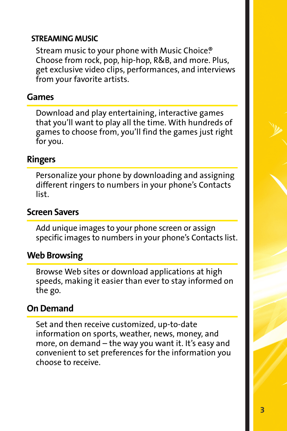 Sprint Nextel m620 User Manual | Page 7 / 64