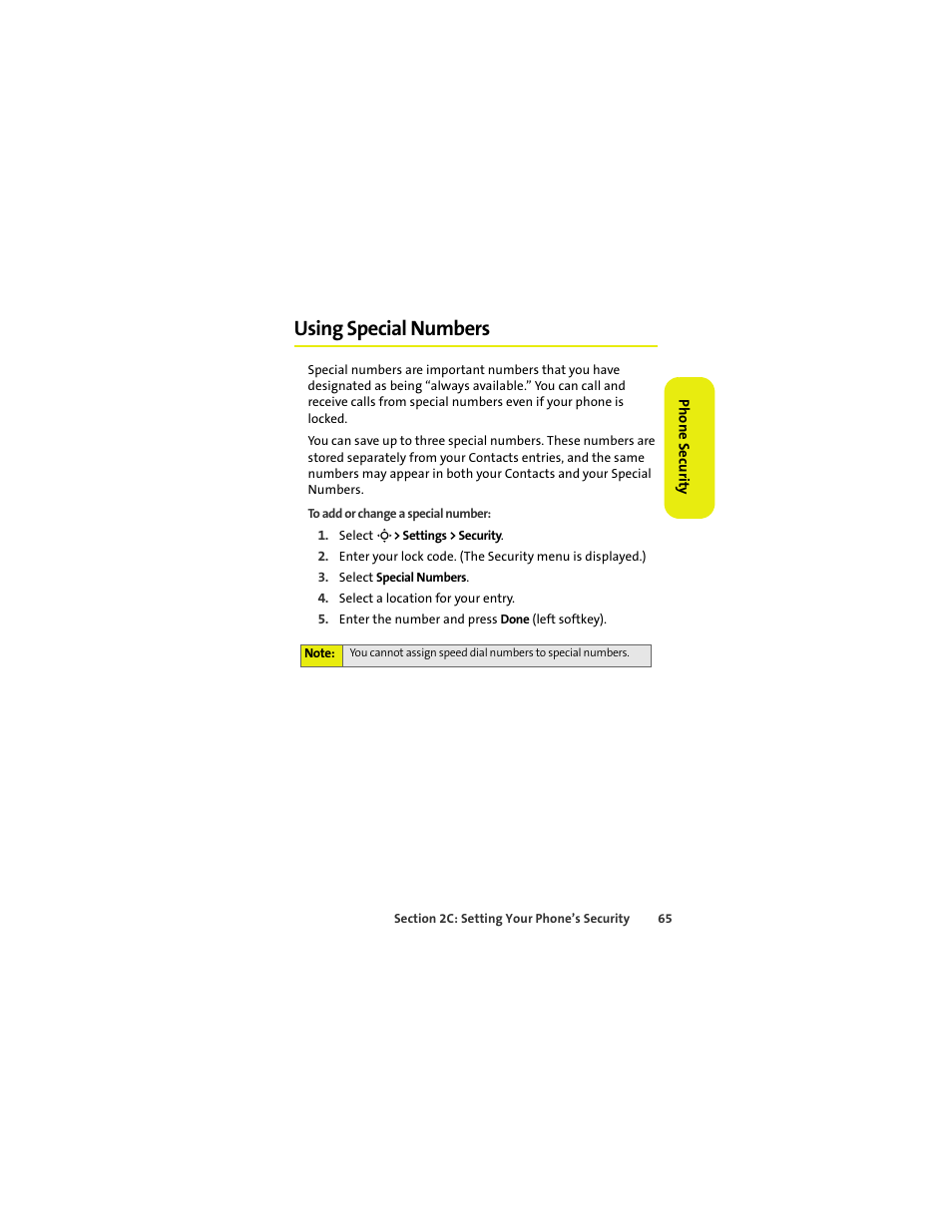 Using special numbers | Sprint Nextel MOTOKRZR K1M User Manual | Page 81 / 223