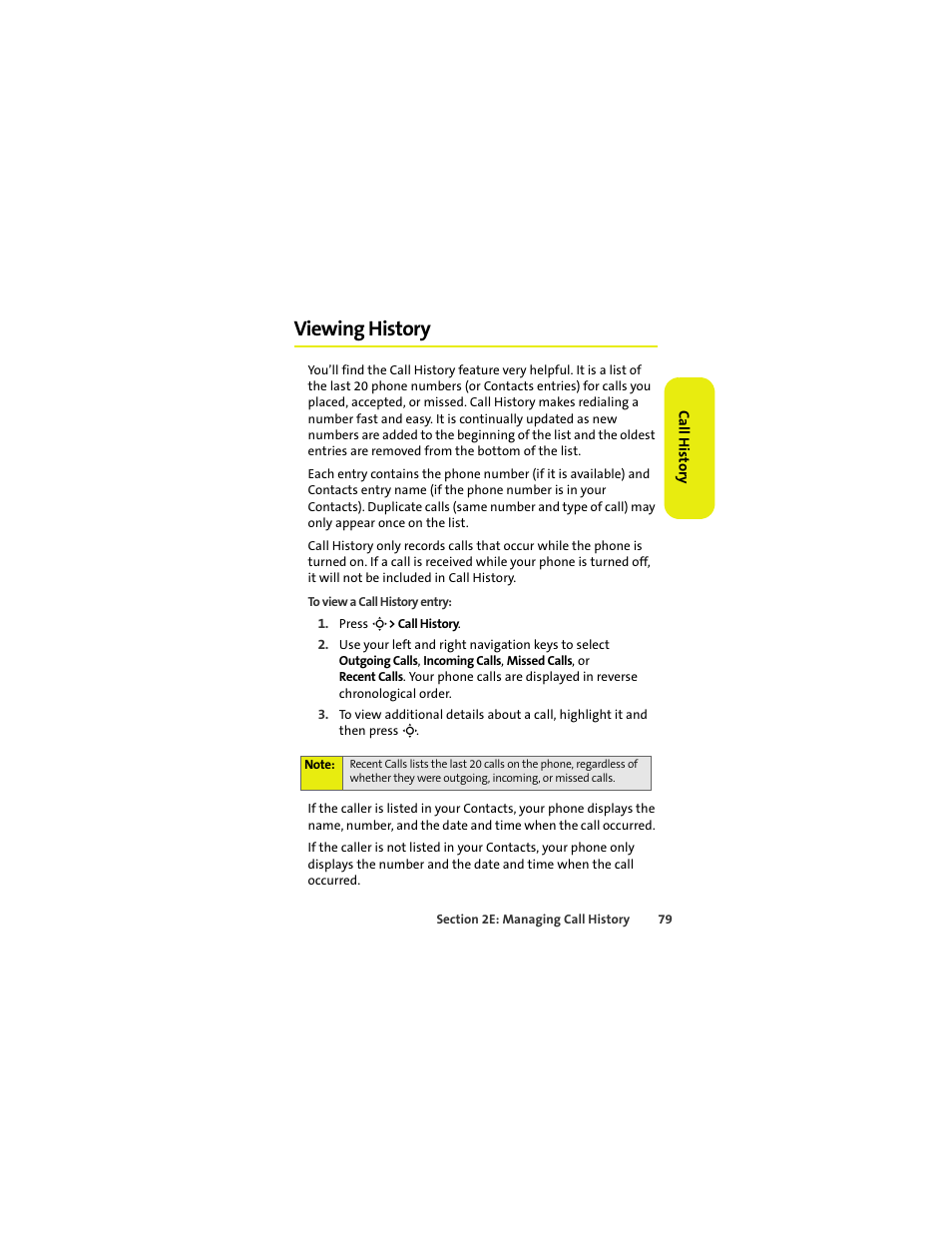 Viewing history | Sprint Nextel MOTOKRZR K1M User Manual | Page 95 / 223