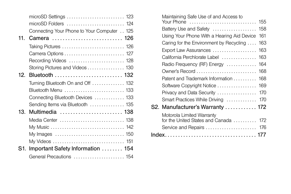 Sprint Nextel BRUTE I686 User Manual | Page 11 / 199