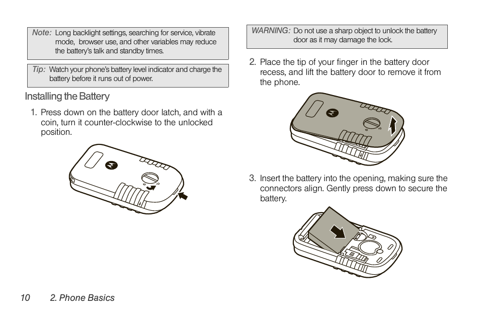 Sprint Nextel BRUTE I686 User Manual | Page 24 / 199