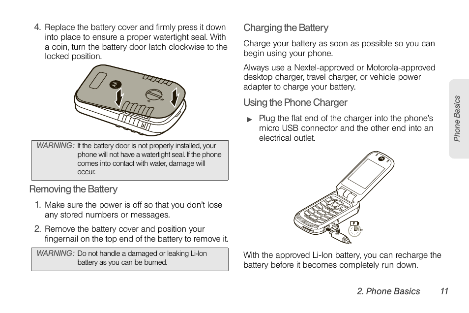 Sprint Nextel BRUTE I686 User Manual | Page 25 / 199