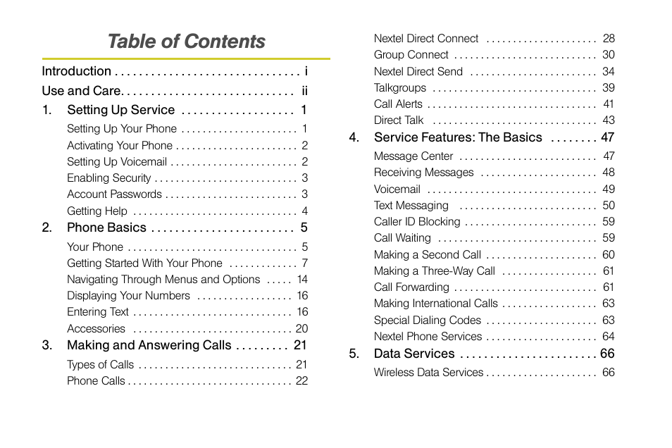 Sprint Nextel BRUTE I686 User Manual | Page 9 / 199