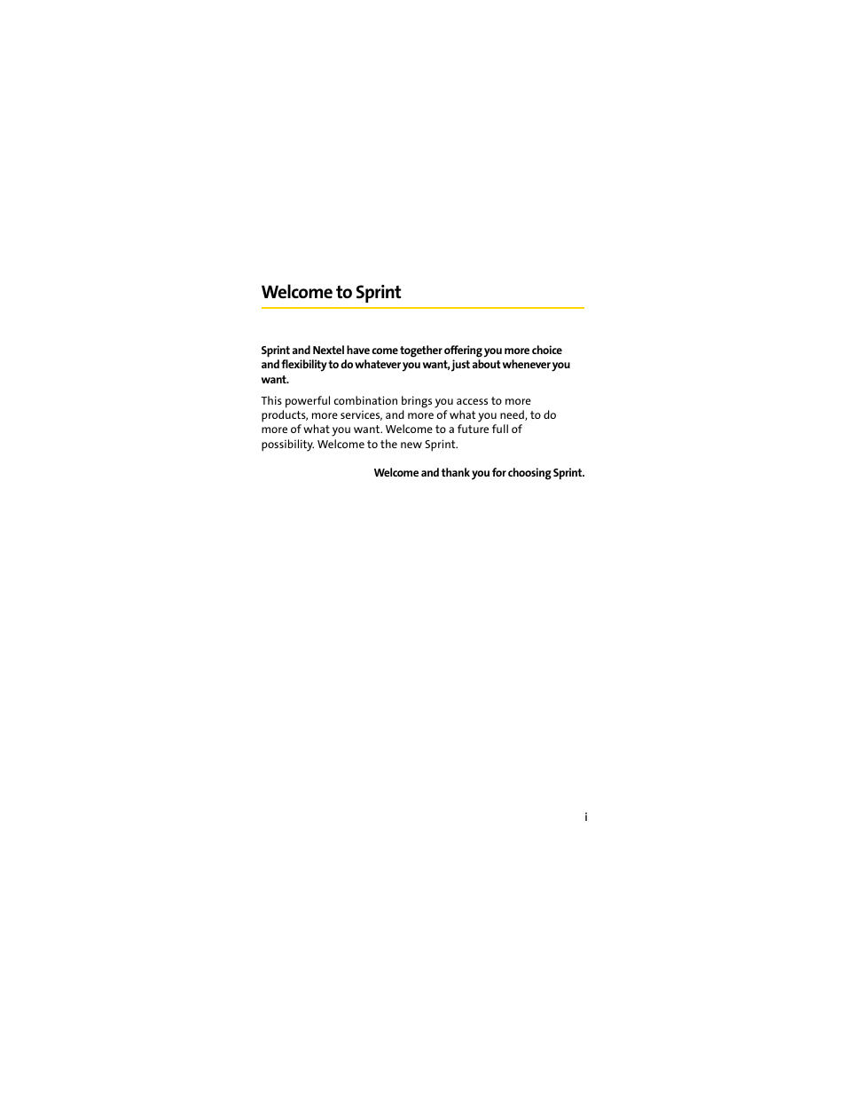 Welcome to sprint | Sprint Nextel MOTOSLVR L7C User Manual | Page 7 / 228