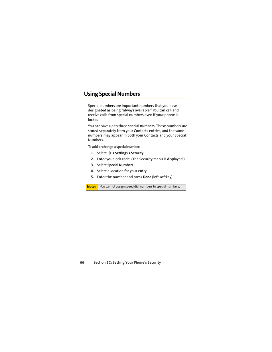 Using special numbers | Sprint Nextel MOTOSLVR L7C User Manual | Page 82 / 228