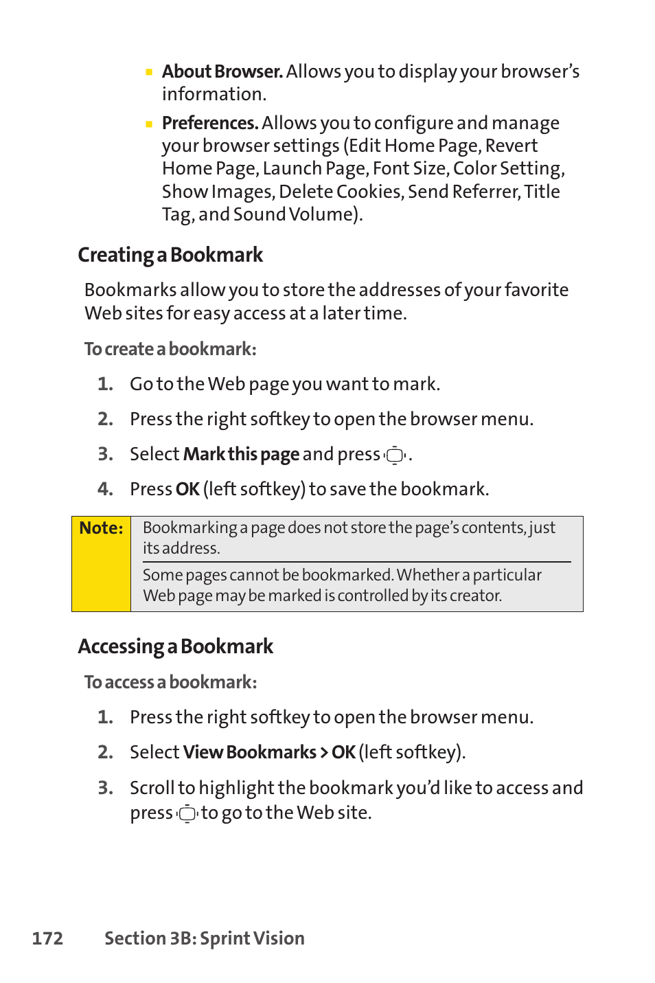 Sprint Nextel VISION S1 User Manual | Page 188 / 218