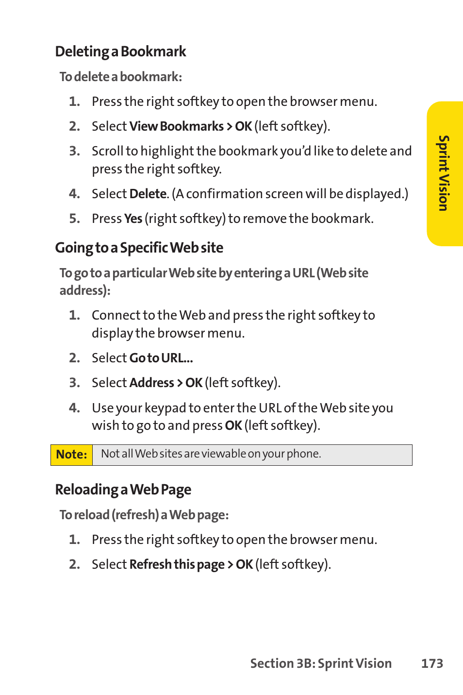 Sprint Nextel VISION S1 User Manual | Page 189 / 218