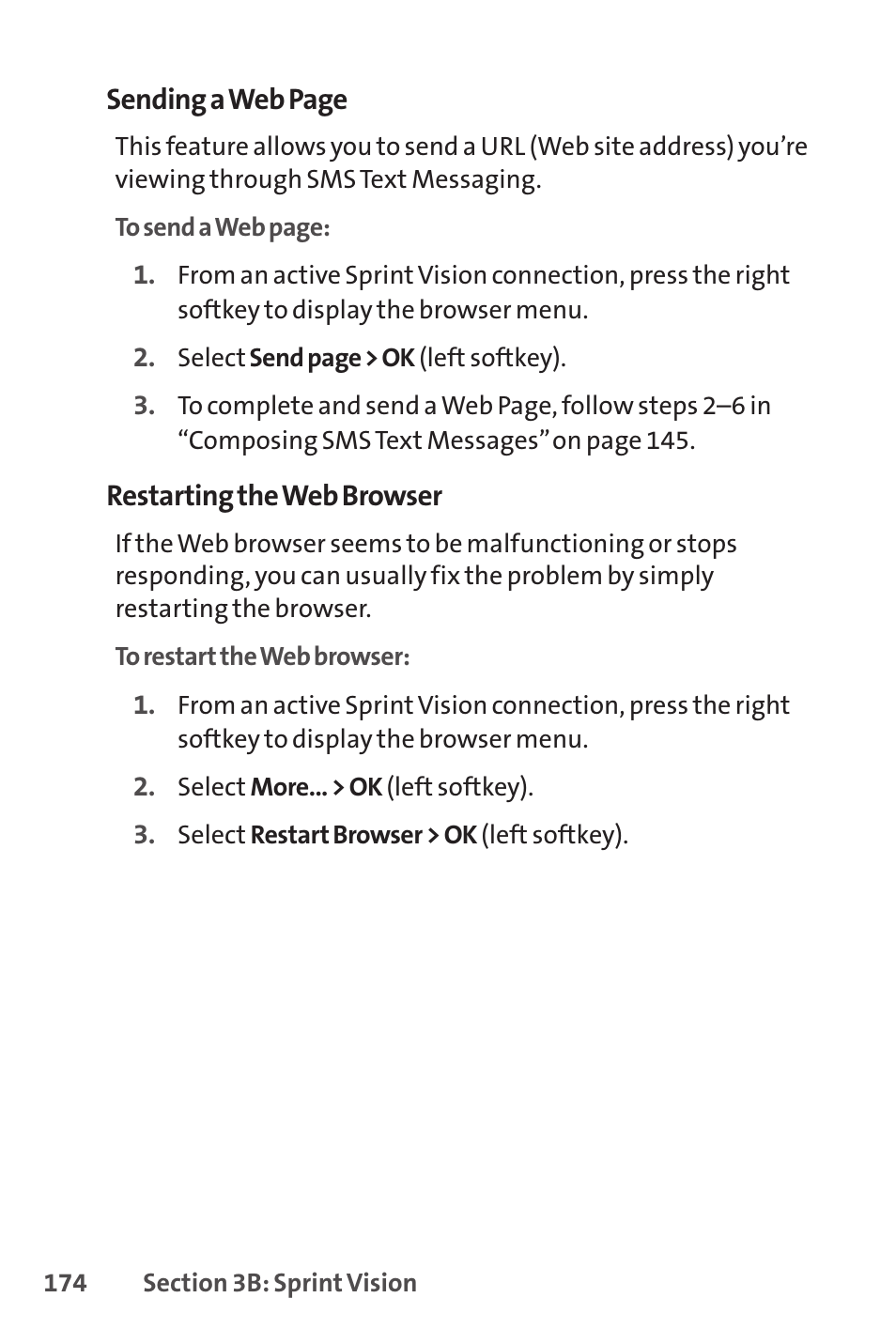 Sprint Nextel VISION S1 User Manual | Page 190 / 218