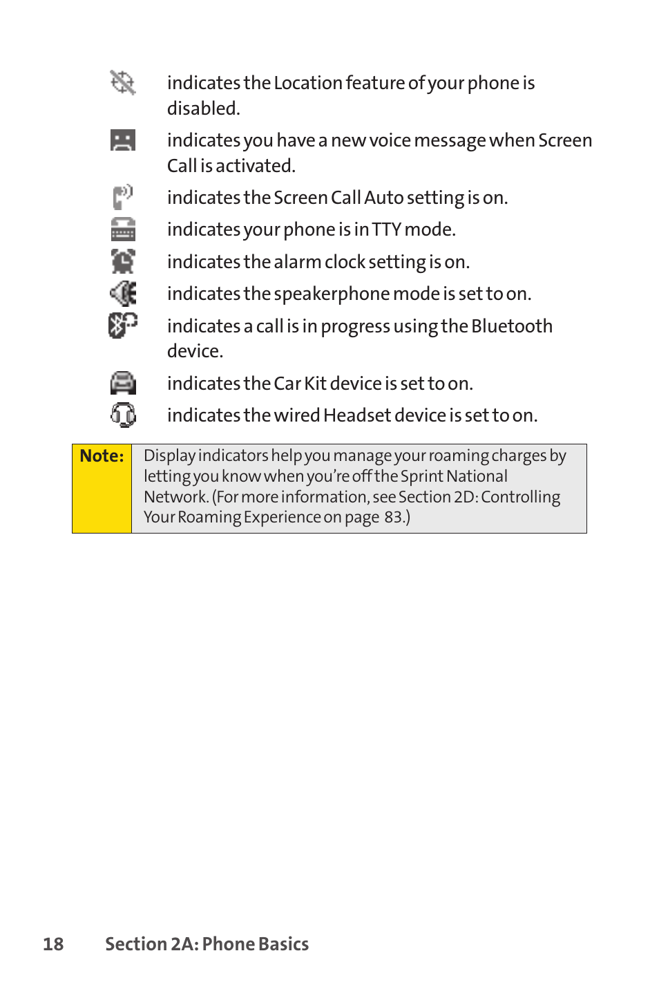 Sprint Nextel VISION S1 User Manual | Page 34 / 218