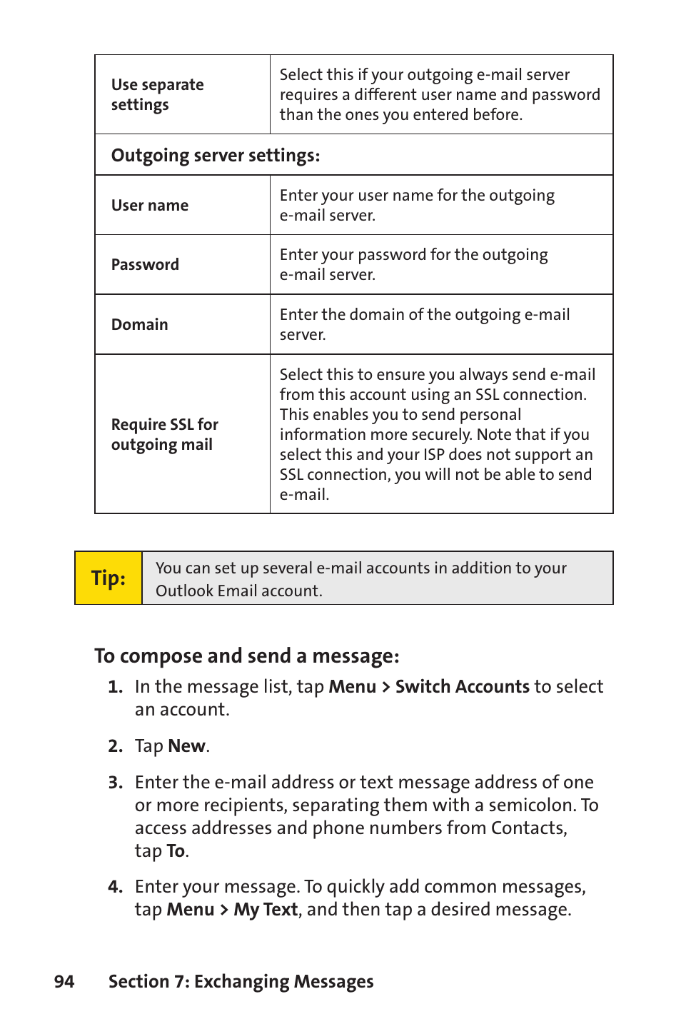 Sprint Nextel Sprint PCS Vision Smart Device PPC-6700 User Manual | Page 100 / 164