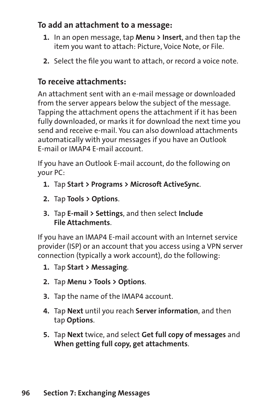 Sprint Nextel Sprint PCS Vision Smart Device PPC-6700 User Manual | Page 102 / 164