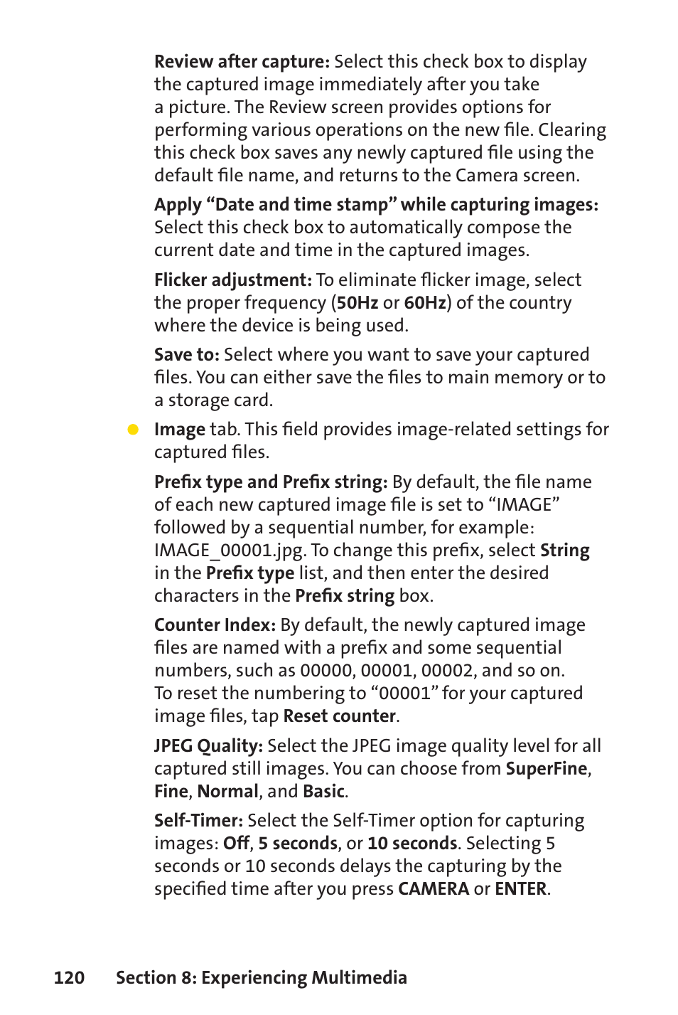 Sprint Nextel Sprint PCS Vision Smart Device PPC-6700 User Manual | Page 126 / 164