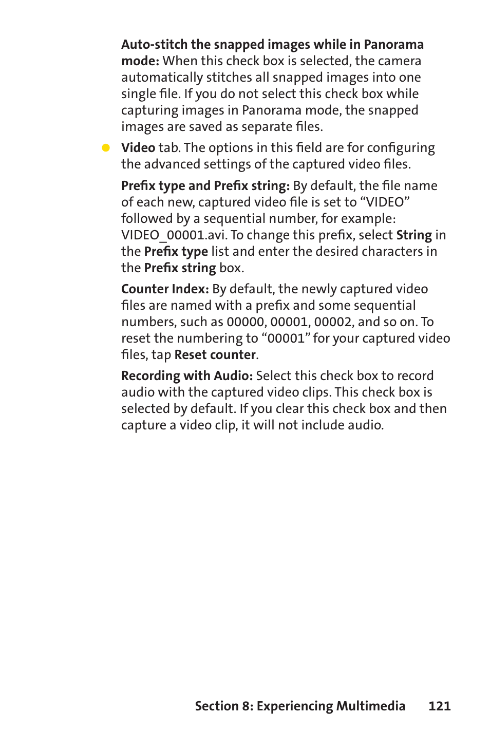 Sprint Nextel Sprint PCS Vision Smart Device PPC-6700 User Manual | Page 127 / 164