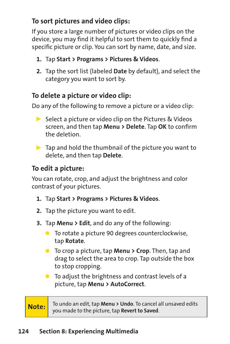 Sprint Nextel Sprint PCS Vision Smart Device PPC-6700 User Manual | Page 130 / 164