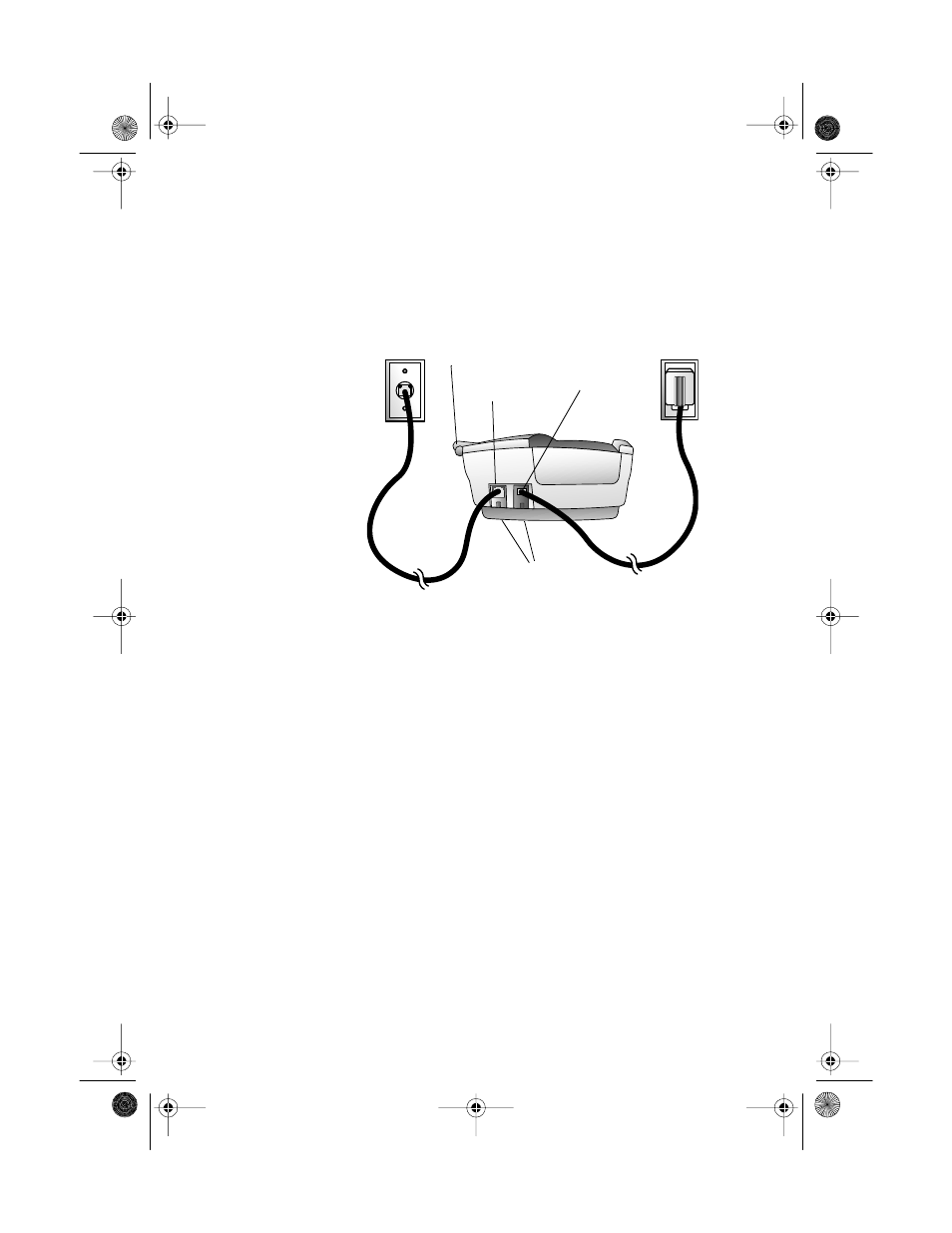 Placing the base on a desk top | Sprint Nextel SP-514 User Manual | Page 7 / 28