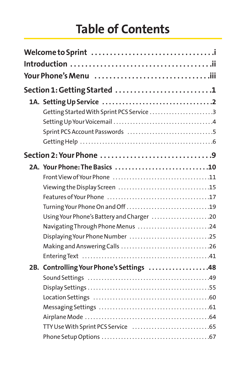 Sprint Nextel PCSVISIONPHONE SCP-3100 User Manual | Page 2 / 270