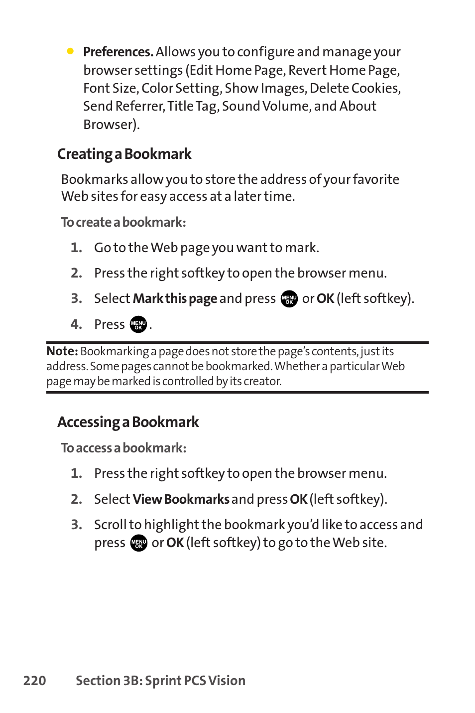 Sprint Nextel PCSVISIONPHONE SCP-3100 User Manual | Page 236 / 270