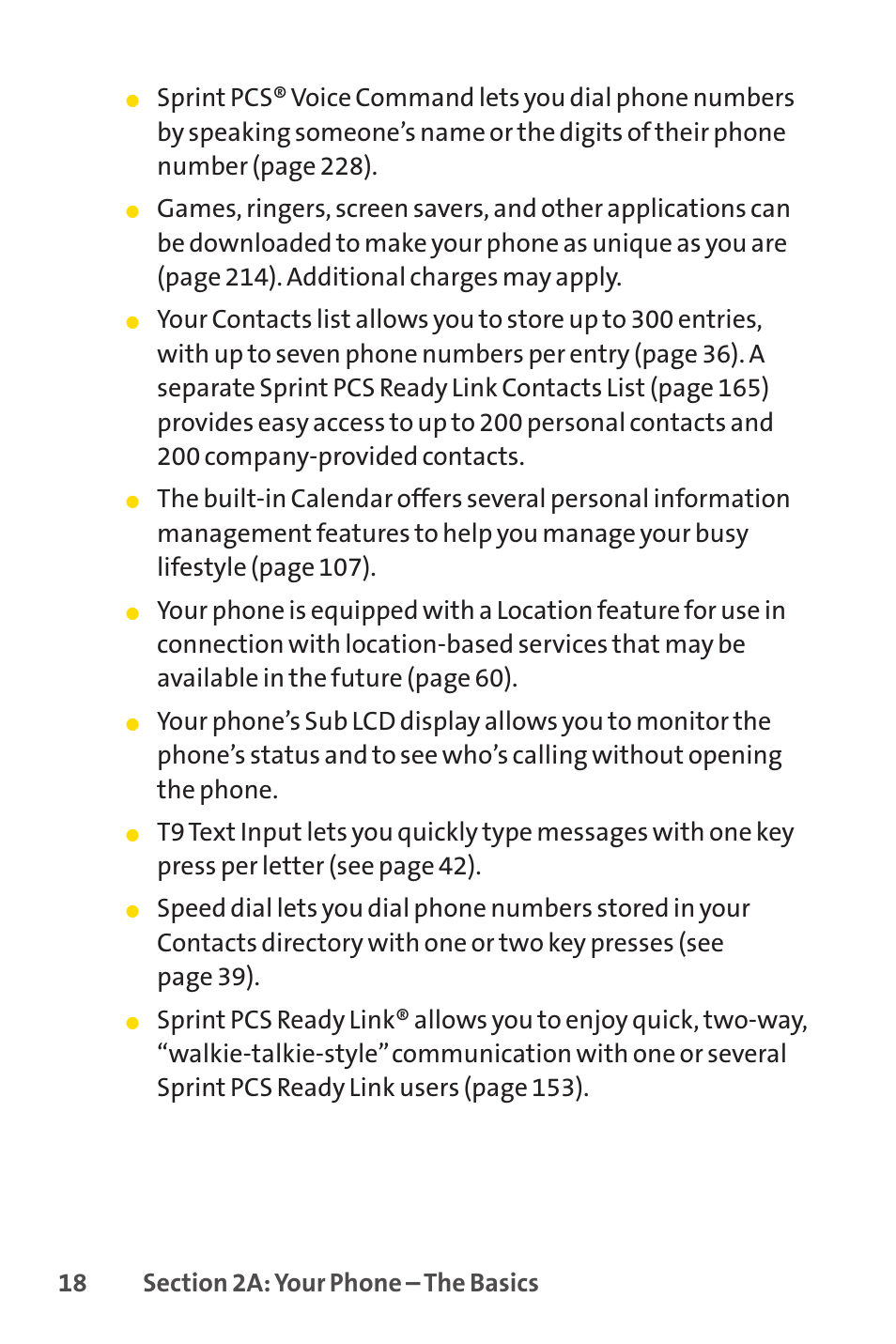 Sprint Nextel PCSVISIONPHONE SCP-3100 User Manual | Page 34 / 270