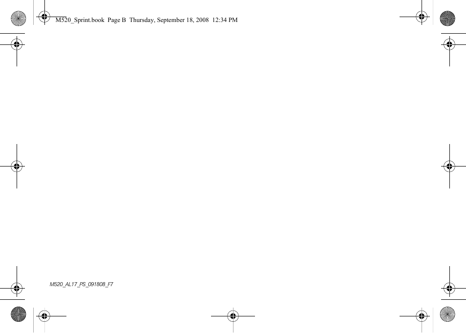 Sprint Nextel M520 User Manual | Page 2 / 199