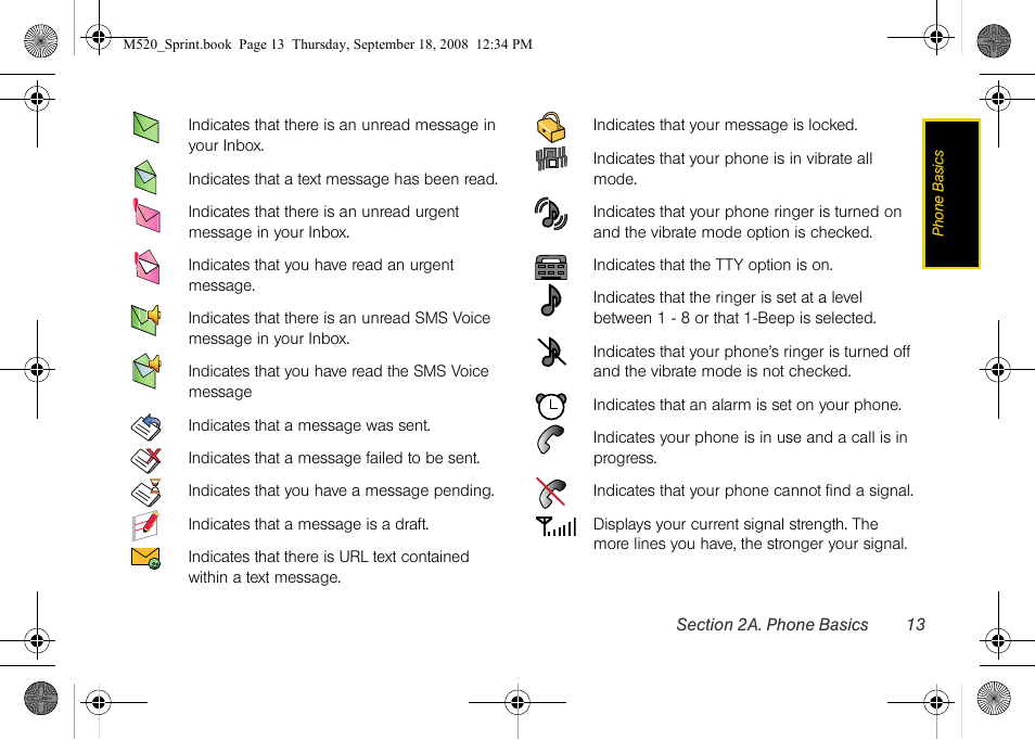 Sprint Nextel M520 User Manual | Page 29 / 199