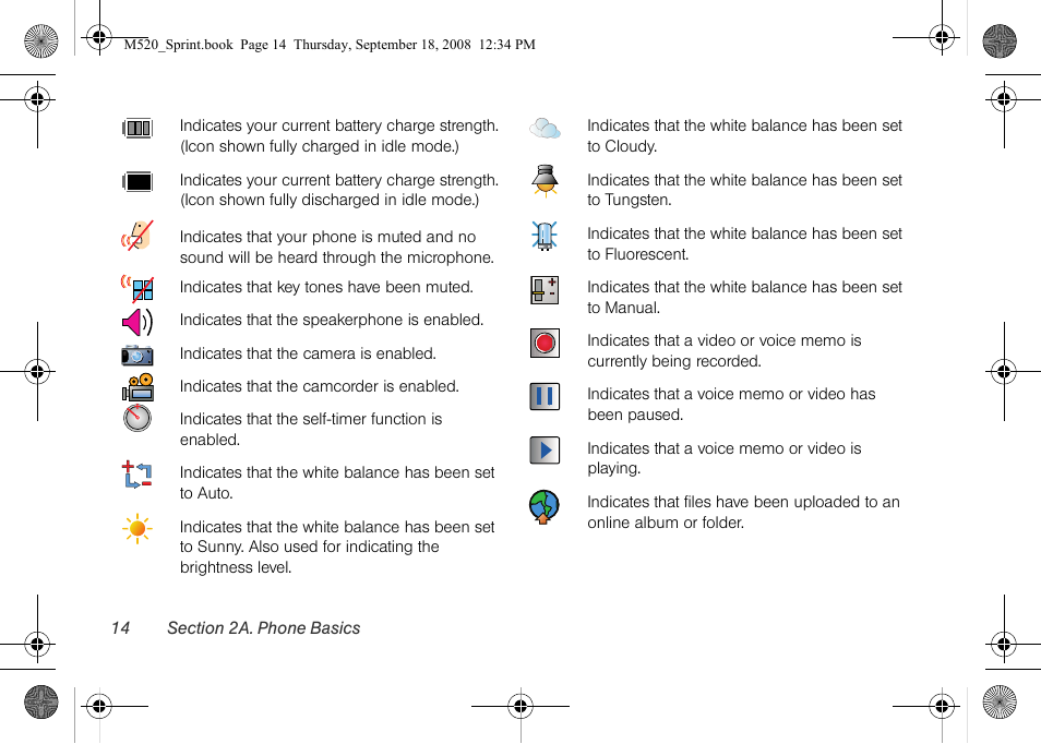 Sprint Nextel M520 User Manual | Page 30 / 199