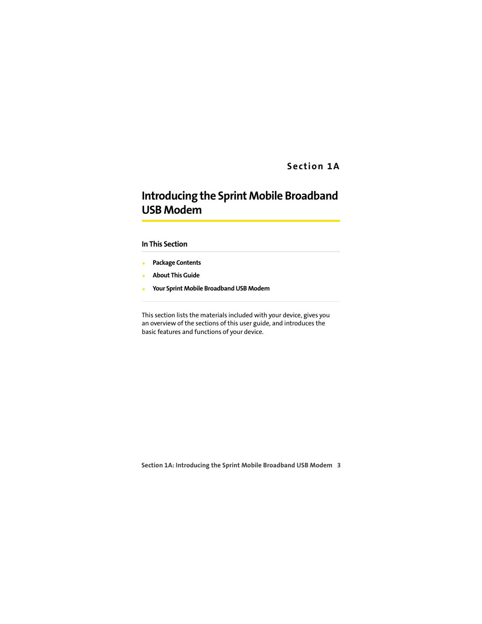 Introducing the sprint mobile broadband usb modem | Sprint Nextel U727 User Manual | Page 11 / 183