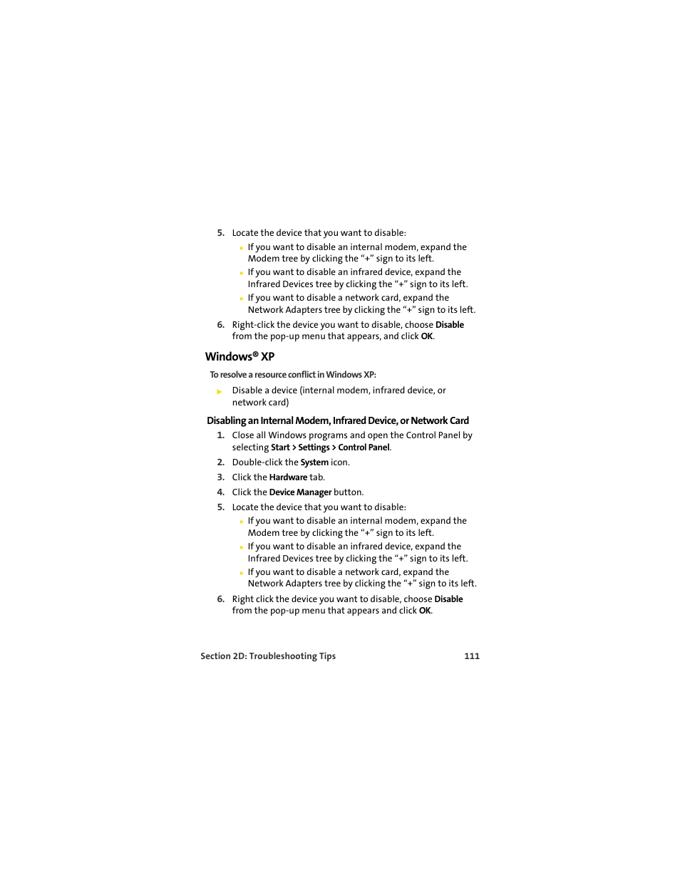 Windows® xp | Sprint Nextel U727 User Manual | Page 119 / 183