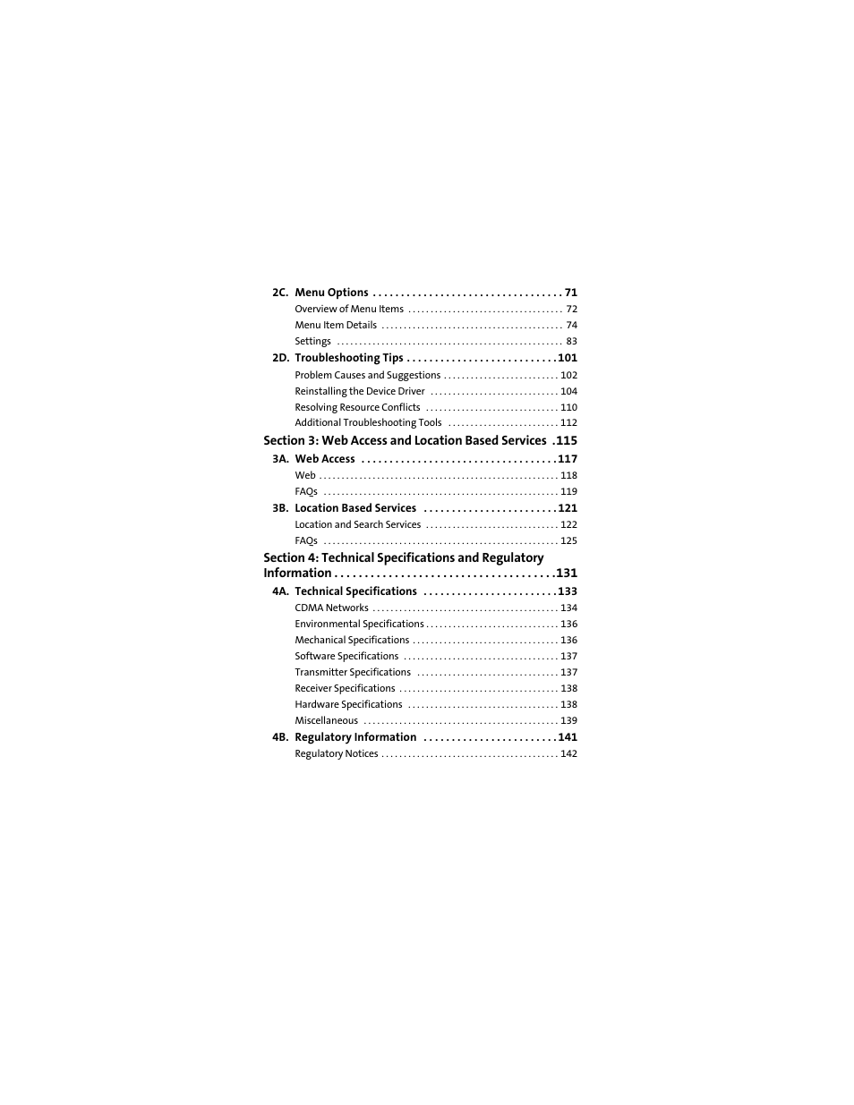 Sprint Nextel U727 User Manual | Page 4 / 183