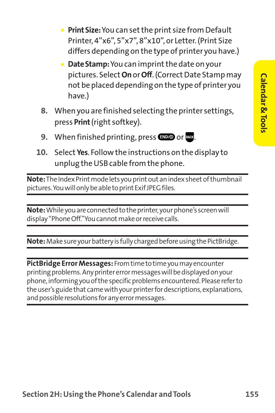 Sprint Nextel MM-7500 User Manual | Page 165 / 345