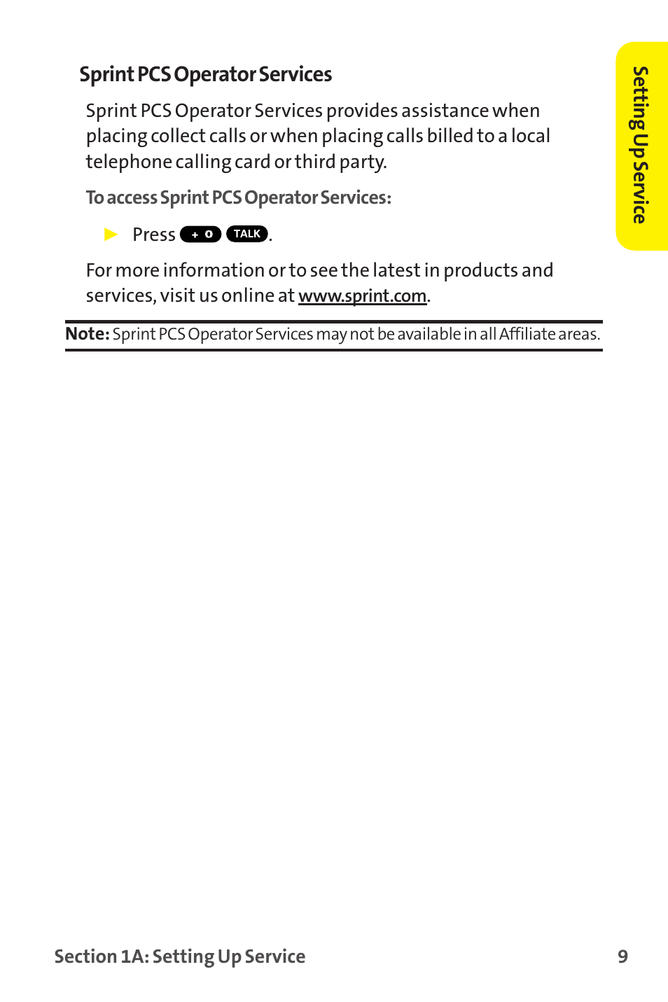 Sprint Nextel MM-7500 User Manual | Page 19 / 345