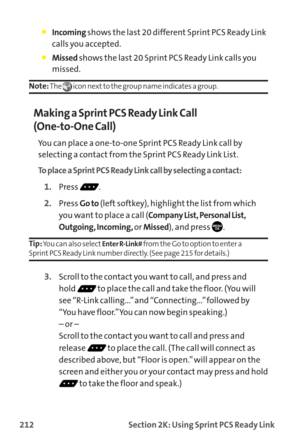 Sprint Nextel MM-7500 User Manual | Page 222 / 345