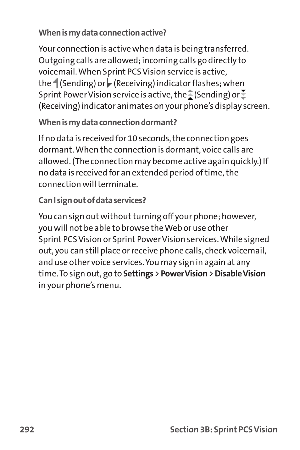 Sprint Nextel MM-7500 User Manual | Page 302 / 345