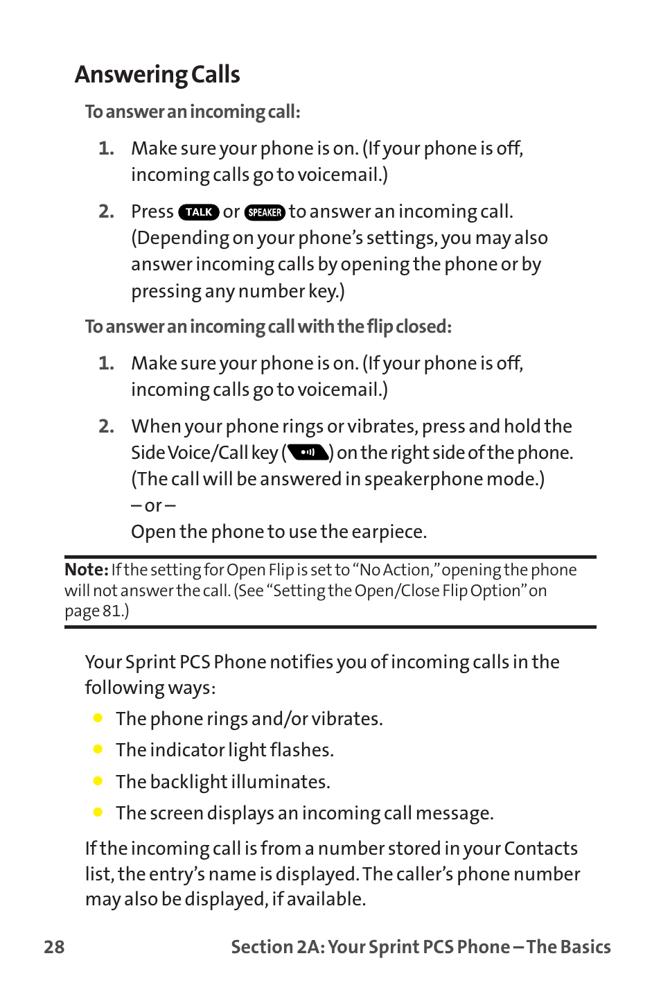 Answering calls | Sprint Nextel MM-7500 User Manual | Page 38 / 345