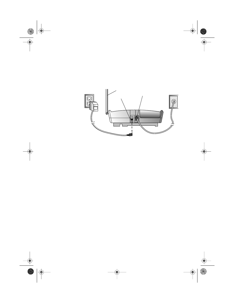 Placing the base on a desk top, Mounting the base on a wall plate or wall | Sprint Nextel SP-809 User Manual | Page 9 / 44