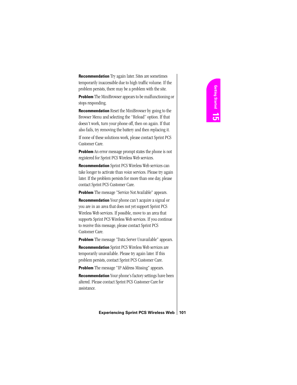 Sprint Nextel SPH-N200 User Manual | Page 103 / 152