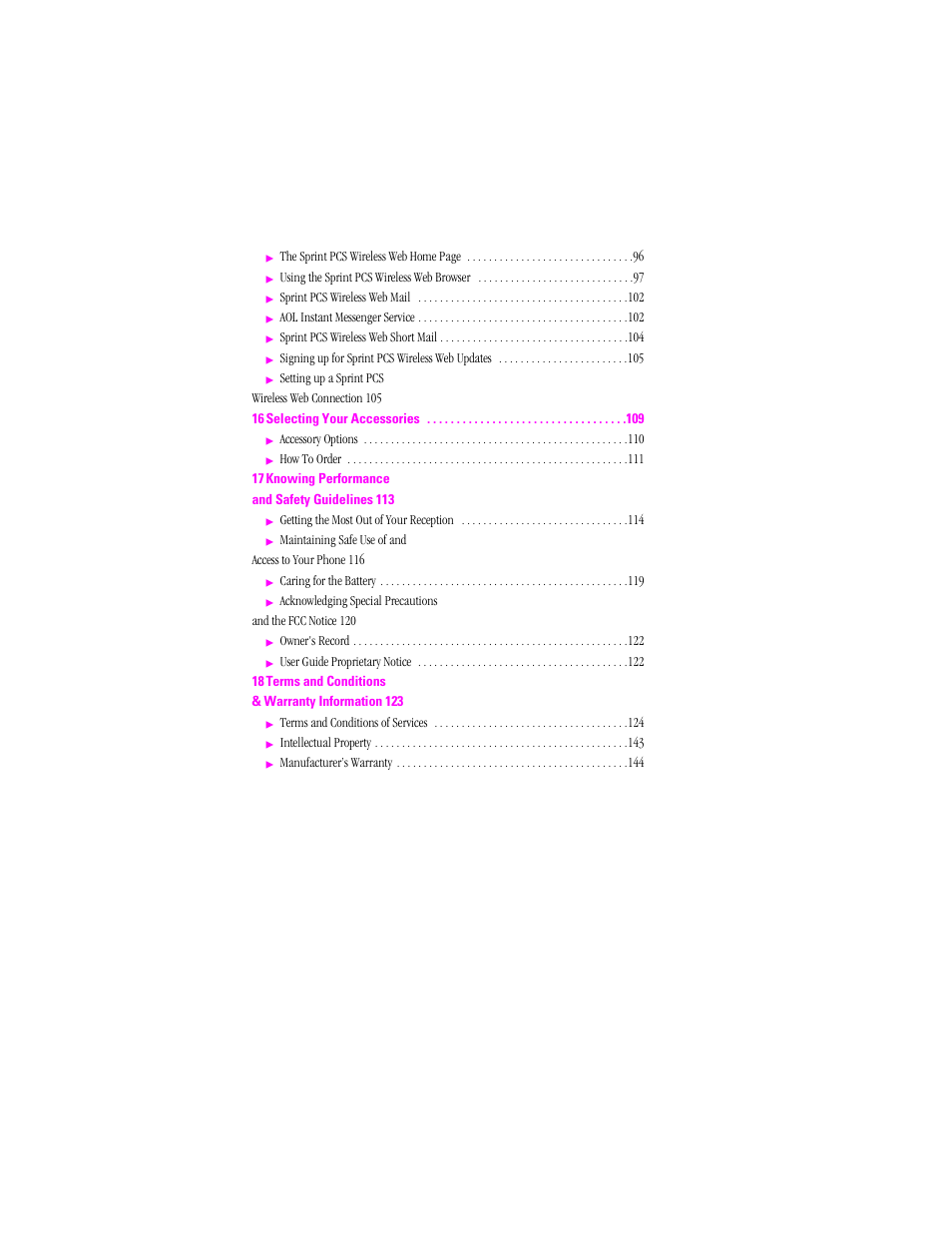 Sprint Nextel SPH-N200 User Manual | Page 9 / 152