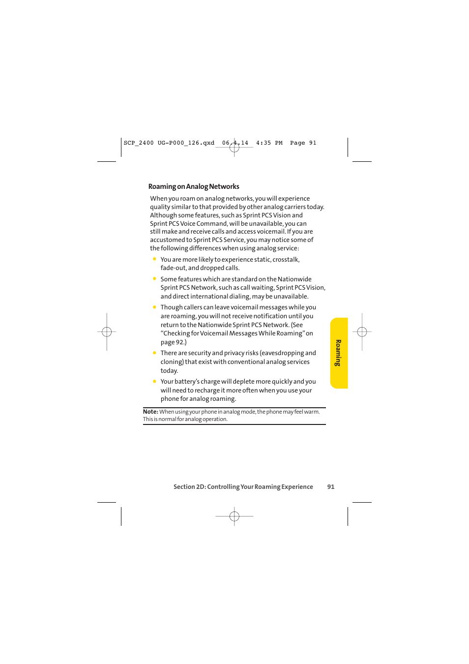 Sprint Nextel SPRINT PCS VISION SCP-2400 User Manual | Page 107 / 256