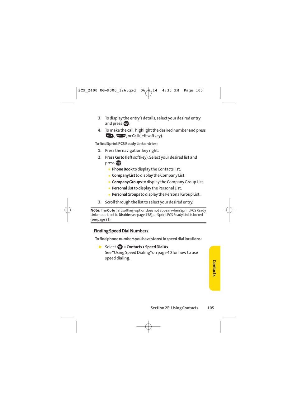 Sprint Nextel SPRINT PCS VISION SCP-2400 User Manual | Page 121 / 256