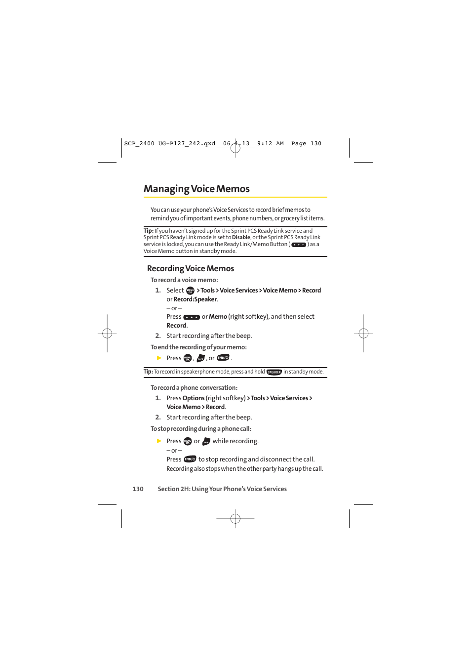 Sprint Nextel SPRINT PCS VISION SCP-2400 User Manual | Page 146 / 256