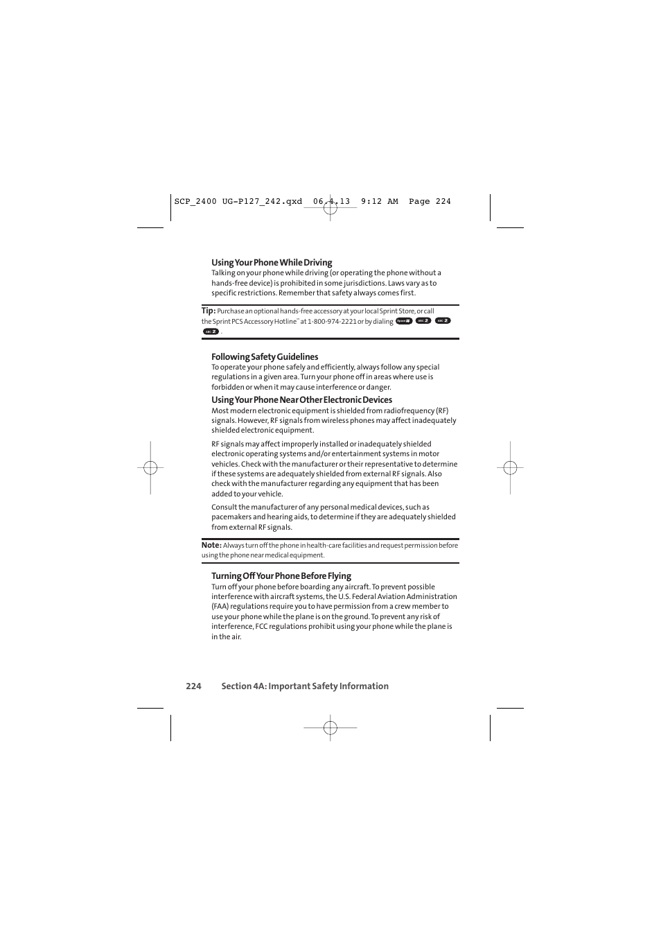 Sprint Nextel SPRINT PCS VISION SCP-2400 User Manual | Page 240 / 256