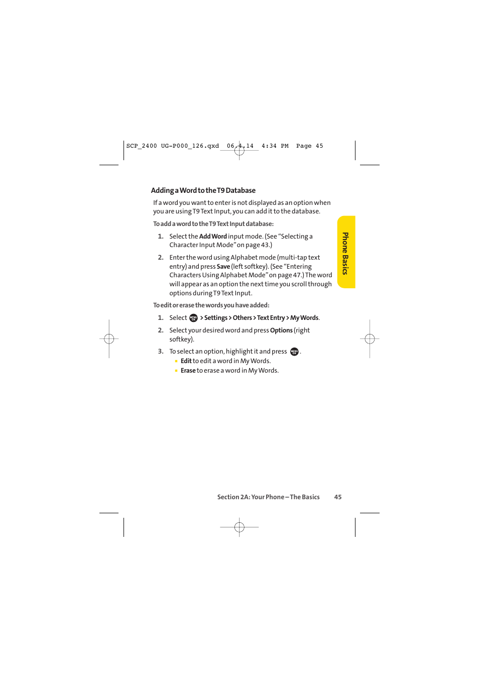 Sprint Nextel SPRINT PCS VISION SCP-2400 User Manual | Page 61 / 256