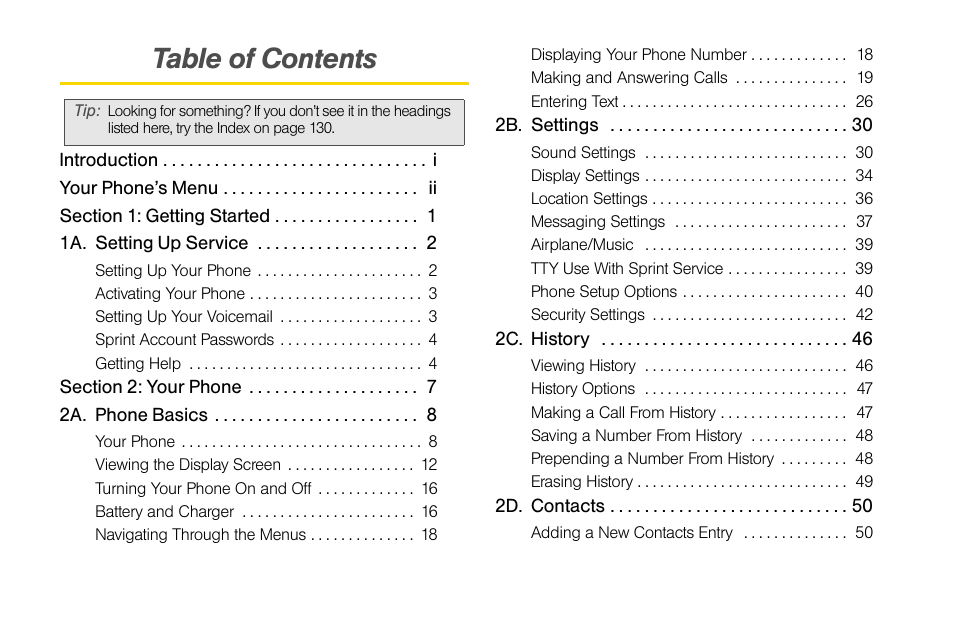 Sprint Nextel LG Remarq UG_9a_070709 User Manual | Page 3 / 143