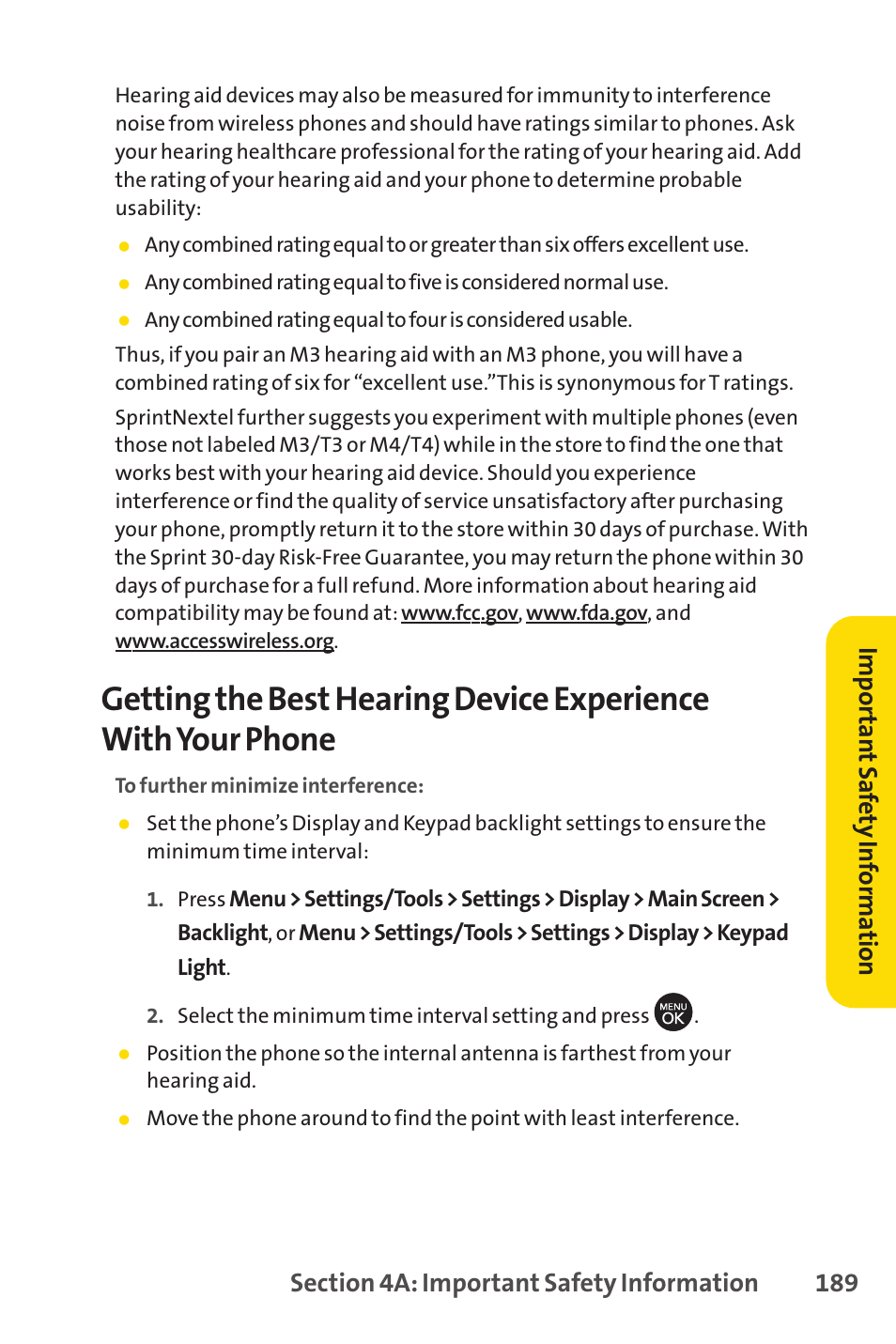 Sprint Nextel H 11/07 User Manual | Page 206 / 219