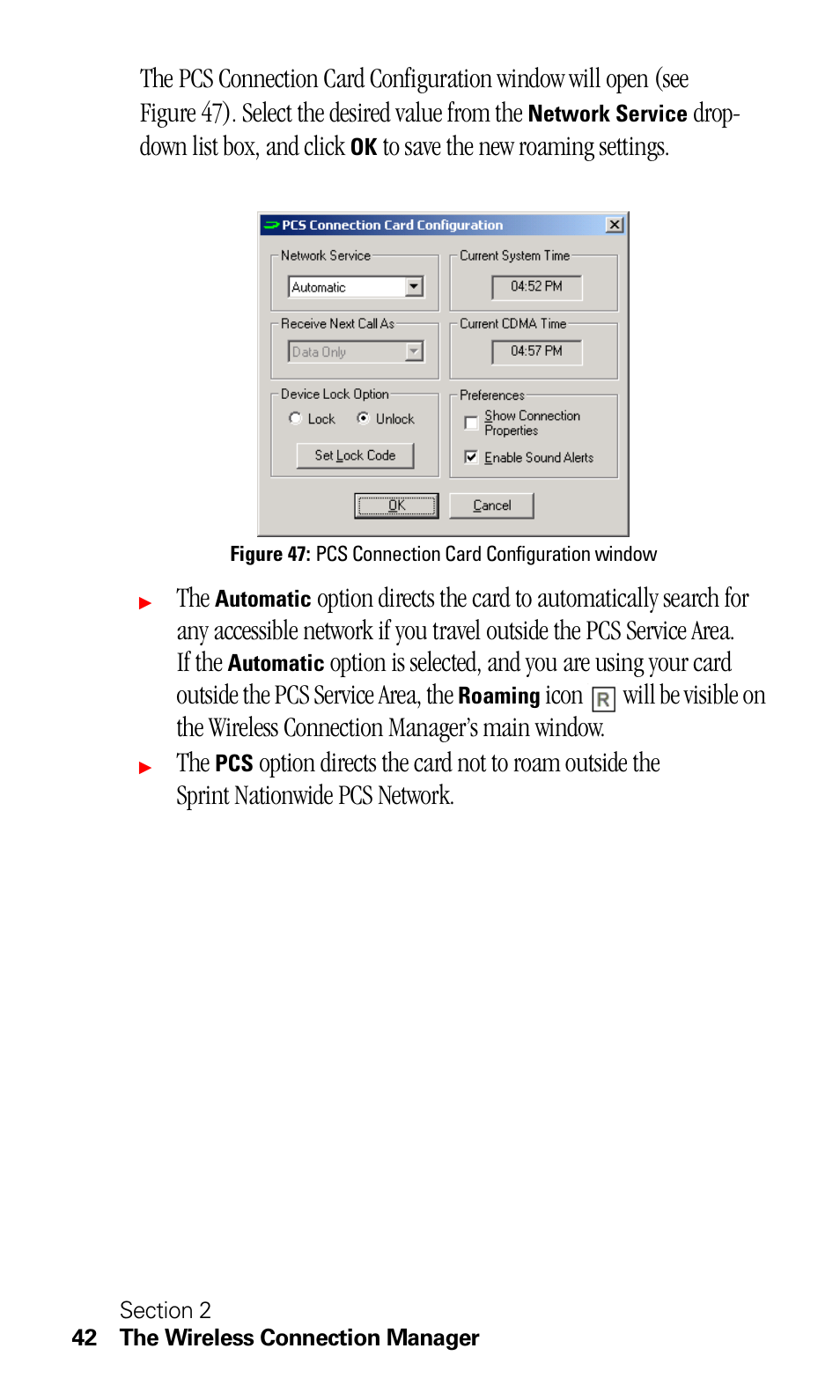 Drop- down list box, and click | Sprint Nextel C201 User Manual | Page 46 / 92