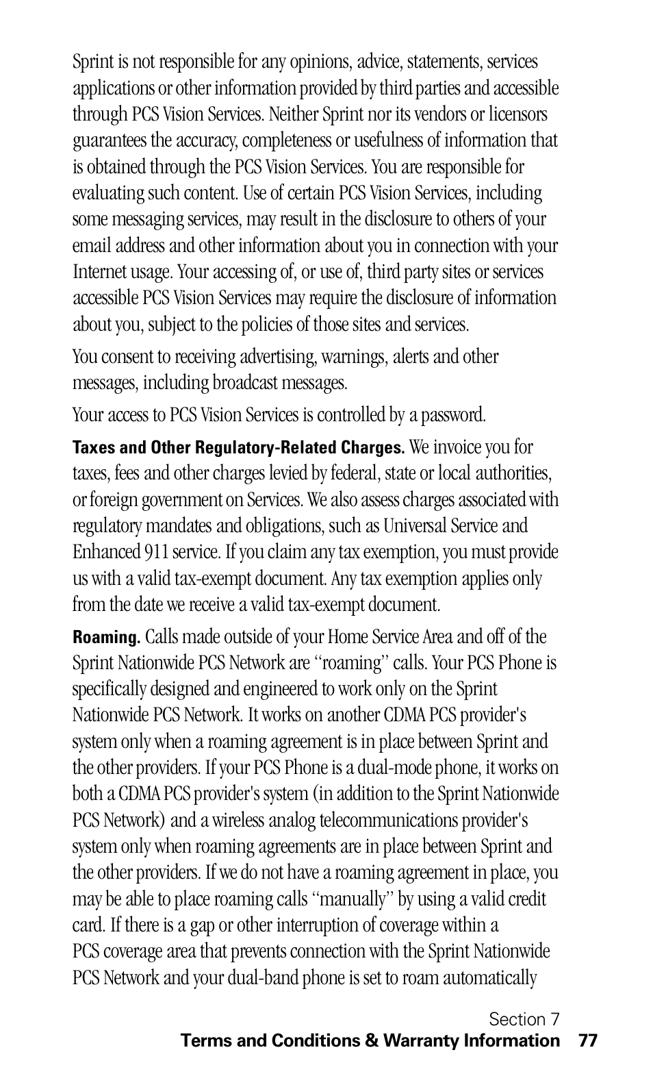 Sprint Nextel C201 User Manual | Page 81 / 92