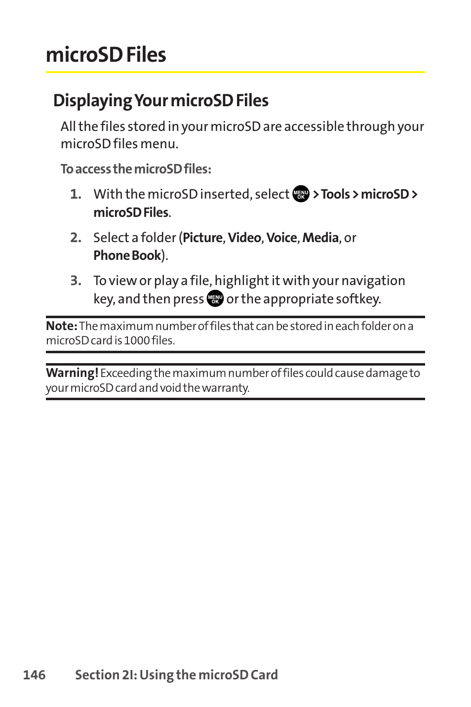 Microsd files, Displaying your microsd files | Sprint Nextel SCP-8400 User Manual | Page 162 / 282