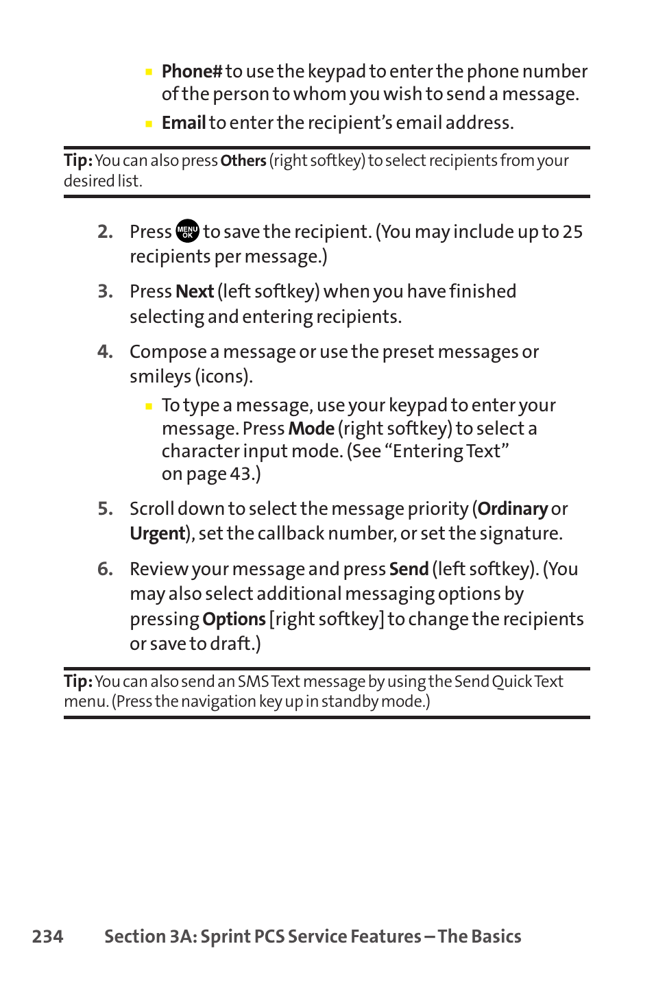 Sprint Nextel SCP-8400 User Manual | Page 250 / 282